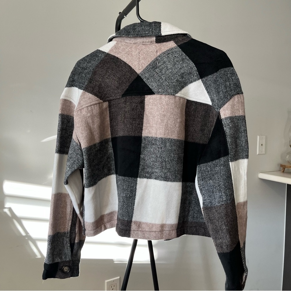 Flannel Utility Jacket NWT - Picture 5 of 5